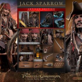 Hottoys DX39AE SP DX39 AE DX 39 Jack Sparrow Artisan Edition Pirates Of The Caribbean 植發版 傑克船長 加勒比海盜 尊尼特普 魔盜王全新 植發版 Hottoys DX39AE SP DX39 AE DX 39 Jack Sparrow Artisan Edition Pirates Of The Caribbean