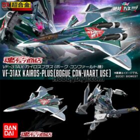 全新 Bandai DX Chogokin Macross VF-31AX Kairos-Plus Bogue Con-Vaart Use超合金 凱羅斯 超時空要塞