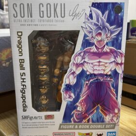 Bandai S.H.Figuarts Shf Son Goku Ultra Instinct Toyotarou Edition Book Double Set Dragon Ball Dragonball