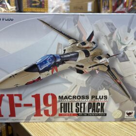 Bandai DX Chogokin Macross Plus YF-19 VF-19 Full Set Pack