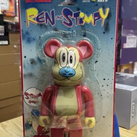 開封品 Medicom Toy Bearbrick Be@rbrick 400% Stimpy Ren & Stimpy 萊恩和史丁比