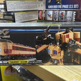 開封品 Takara Tomy Transformers MPG-05 Trainbot Seizan Raiden 變形金剛 火車派 新幹線雷電合體 雷電 山岳號 青山